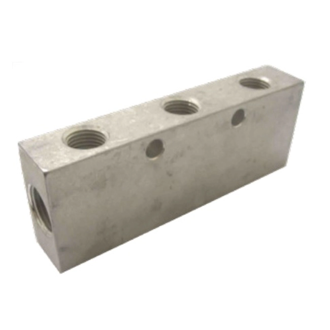 Vendita online Ripartitore uscite multiple da 2 lati in alluminio 2-1/4 4-1/8